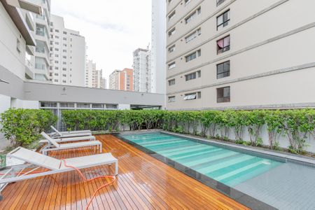 Studio para alugar com 36m², 1 quarto e 1 vagaPiscina