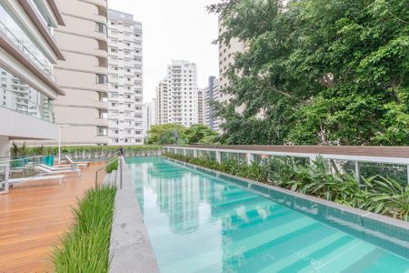 Studio para alugar com 36m², 1 quarto e 1 vagaPiscina