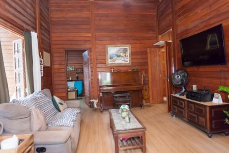 sala de casa de condomínio à venda com 3 quartos, 265m² em Vereda das Gerais, Nova Lima