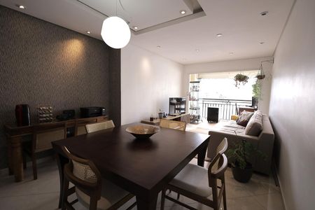 Sala de apartamento à venda com 3 quartos, 100m² em Jardim Bela Vista, Santo André