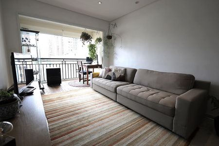 Sala de apartamento à venda com 3 quartos, 100m² em Jardim Bela Vista, Santo André