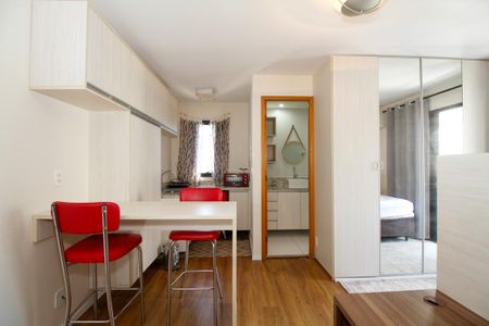 Studio para alugar com 26m², 1 quarto e 1 vagaStudio