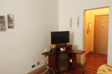 Sala de apartamento para alugar com 1 quarto, 61m² em José Menino, Santos