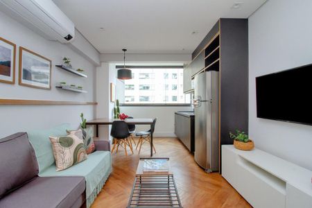 Apartamento à venda com 57m², 1 quarto e 1 vaga Apartamento à venda com 57m², 1 quarto e 1 vagaSala