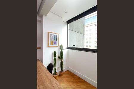 Sala de apartamento à venda com 1 quarto, 57m² em Vila Olímpia, São Paulo