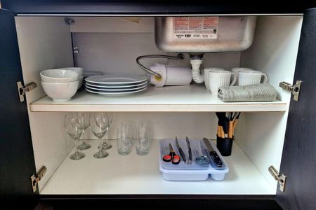 Apartamento à venda com 57m², 1 quarto e 1 vaga Apartamento à venda com 57m², 1 quarto e 1 vagaCozinha