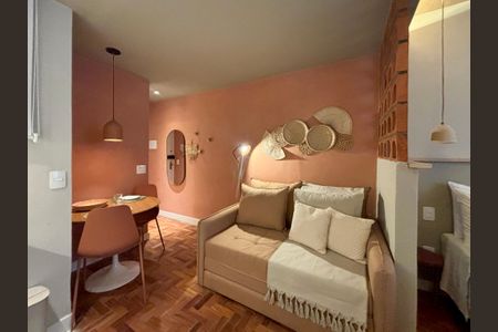 Sala de apartamento à venda com 1 quarto, 23m² em Copacabana, Rio de Janeiro