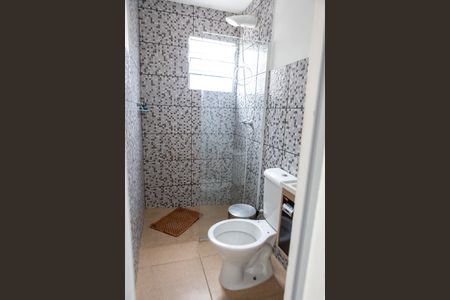 Banheiro de kitnet/studio para alugar com 1 quarto, 20m² em Vila Gomes, São Paulo