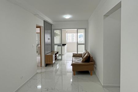 Sala de apartamento para alugar com 2 quartos, 70m² em Boqueirão, Santos