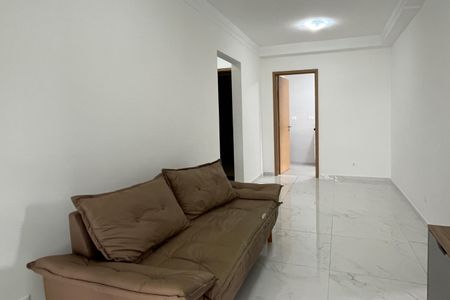 Sala de apartamento para alugar com 2 quartos, 70m² em Boqueirão, Santos