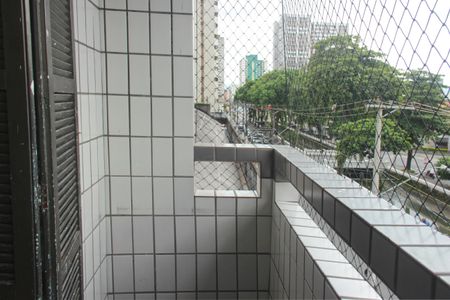 Varanda do Quarto 1 de apartamento para alugar com 2 quartos, 98m² em Vila Belmiro, Santos