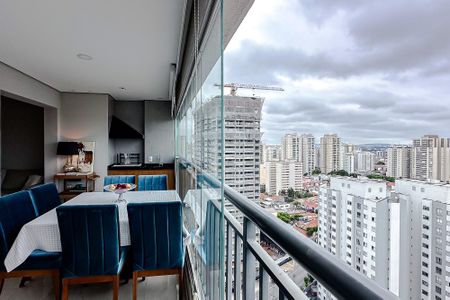 Varanda da Sala de apartamento para alugar com 2 quartos, 75m² em Belenzinho, São Paulo