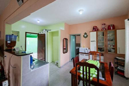 Cozinha de casa para alugar com 2 quartos, 80m² em Vila Caiçara, Praia Grande