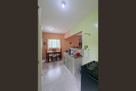 Cozinha de casa para alugar com 2 quartos, 80m² em Vila Caiçara, Praia Grande
