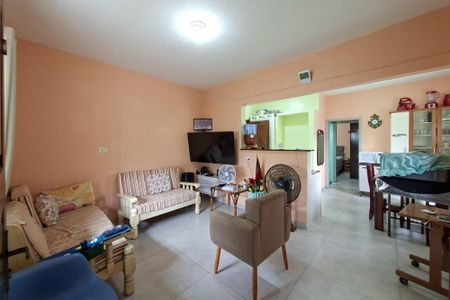 Sala de casa para alugar com 2 quartos, 80m² em Vila Caiçara, Praia Grande