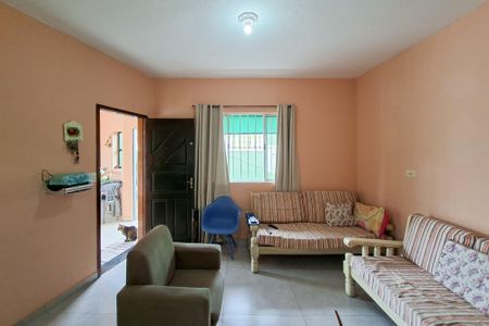 Sala de casa para alugar com 2 quartos, 80m² em Vila Caiçara, Praia Grande