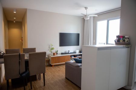 Sala e Mesa de jantar de apartamento à venda com 2 quartos, 63m² em Jaguaré, São Paulo