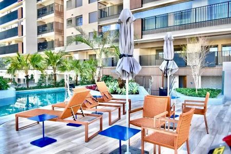 Apartamento para alugar com 40m², 1 quarto e sem vaga Apartamento para alugar com 40m², 1 quarto e sem vagaÁrea comum - Piscina