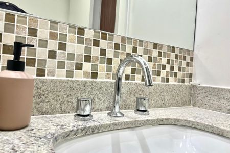 Apartamento para alugar com 40m², 1 quarto e sem vaga Apartamento para alugar com 40m², 1 quarto e sem vagaBanheiro da Suíte