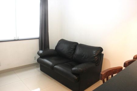 Sala de apartamento para alugar com 1 quarto, 33m² em Boqueirão, Santos