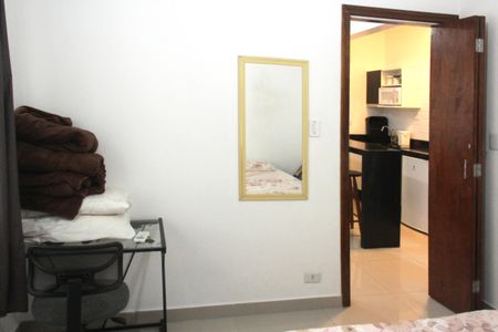 Quarto de apartamento para alugar com 1 quarto, 33m² em Boqueirão, Santos