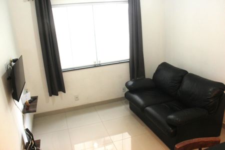 Sala de apartamento para alugar com 1 quarto, 33m² em Boqueirão, Santos