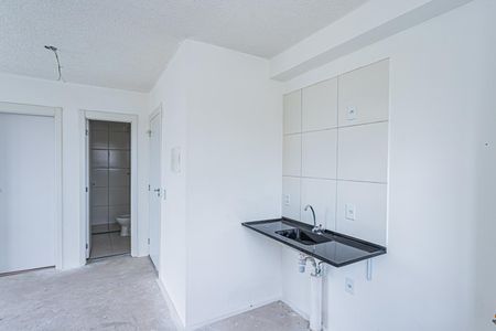 Apartamento à venda com 39m², 2 quartos e sem vaga Apartamento à venda com 39m², 2 quartos e sem vagaSala, cozinha e área de serviço