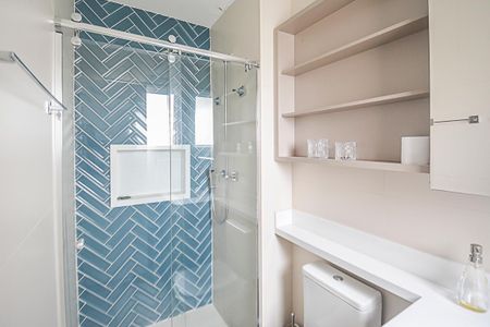 Apartamento à venda com 127m², 3 quartos e 2 vagasBanheiro da Suíte