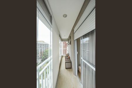 Apartamento à venda com 127m², 3 quartos e 2 vagasSacada do Quarto 2 - Suíte