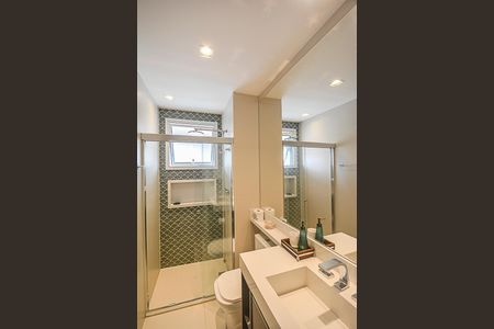 Apartamento à venda com 127m², 3 quartos e 2 vagasBanheiro da Suíte 3