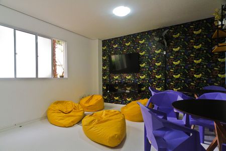 Apartamento para alugar com 49m², 2 quartos e 1 vaga Apartamento para alugar com 49m², 2 quartos e 1 vagaSalão de jogos