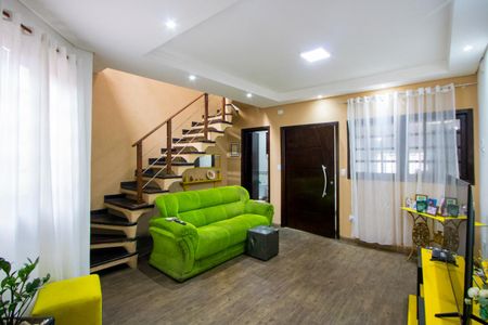 Sala de casa à venda com 2 quartos, 240m² em Vila Suíça, Santo André