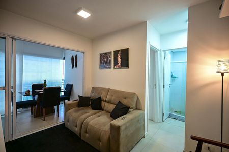 Sala de apartamento para alugar com 1 quarto, 38m² em Vila Andrade, São Paulo