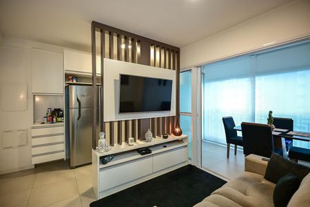 Sala de apartamento para alugar com 1 quarto, 38m² em Vila Andrade, São Paulo