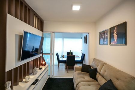 Sala de apartamento para alugar com 1 quarto, 38m² em Vila Andrade, São Paulo