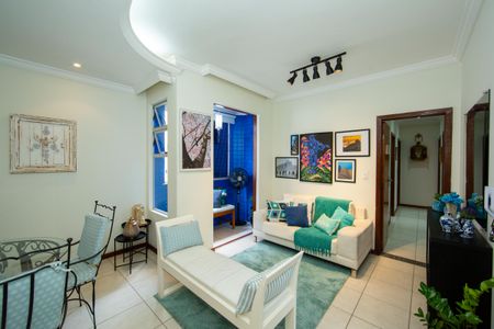SALA de apartamento à venda com 3 quartos, 100m² em Nova Granada, Belo Horizonte