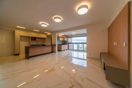 Sala de apartamento para alugar com 3 quartos, 117m² em Vila Santa Teresa, Santo André