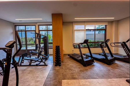 Apartamento para alugar com 117m², 3 quartos e 3 vagasÁrea comum - Academia