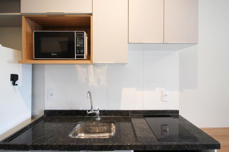 Studio para alugar com 27m², 1 quarto e sem vagaCozinha