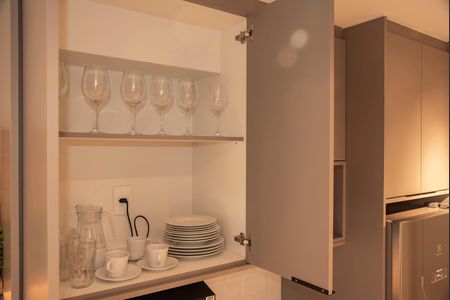 Studio para alugar com 25m², 1 quarto e sem vagaCozinha