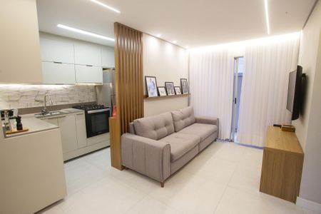 Sala de apartamento para alugar com 2 quartos, 52m² em Pechincha, Rio de Janeiro