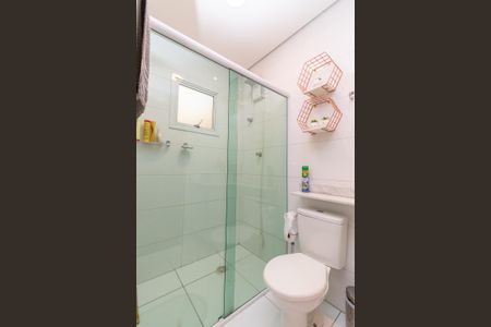 Casa de condomínio para alugar com 60m², 2 quartos e sem vagaBanheiro da Suíte