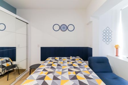 Studio para alugar com 25m², 1 quarto e 1 vaga Studio para alugar com 25m², 1 quarto e 1 vagaStudio - Quarto e Cozinha