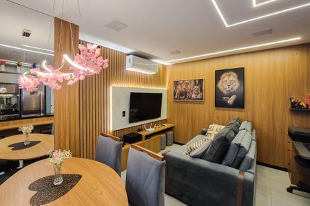 Sala de apartamento à venda com 2 quartos, 60m² em Baeta Neves, São Bernardo do Campo