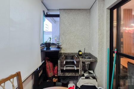Varanda da Sala de apartamento à venda com 2 quartos, 60m² em Baeta Neves, São Bernardo do Campo
