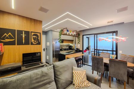 Sala de apartamento à venda com 2 quartos, 60m² em Baeta Neves, São Bernardo do Campo