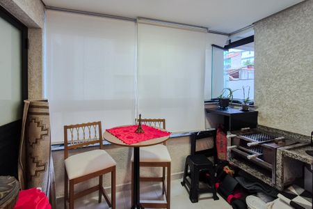 Varanda da Sala de apartamento à venda com 2 quartos, 60m² em Baeta Neves, São Bernardo do Campo