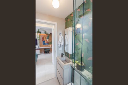 Apartamento à venda com 52m², 2 quartos e 1 vagaBanheiro Social