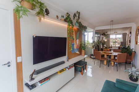 Sala de apartamento à venda com 2 quartos, 52m² em Santo André, Belo Horizonte