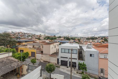 Vista da Sala de apartamento à venda com 2 quartos, 52m² em Santo André, Belo Horizonte